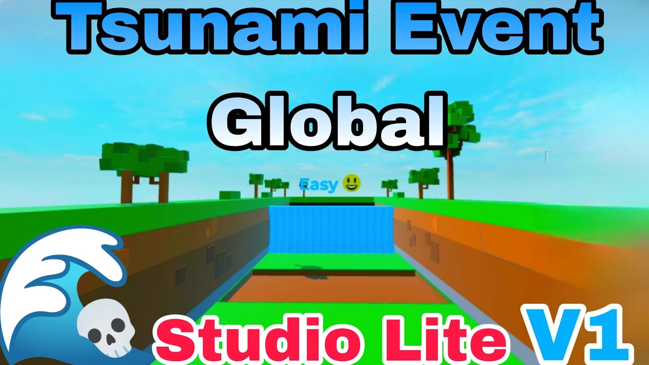 Global Tsunami Event | Studio Lite #studiolite #roblox 