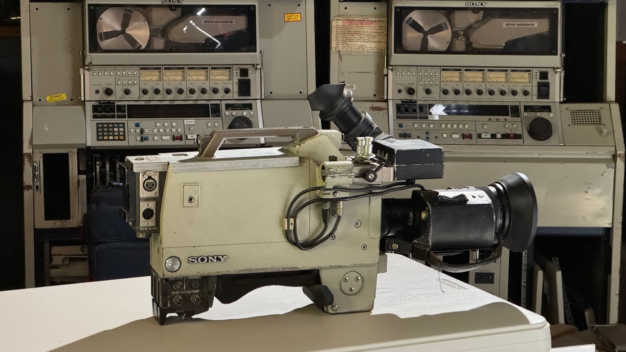 Sony BVP330P vintage Broadcast ENG Camera in 2025