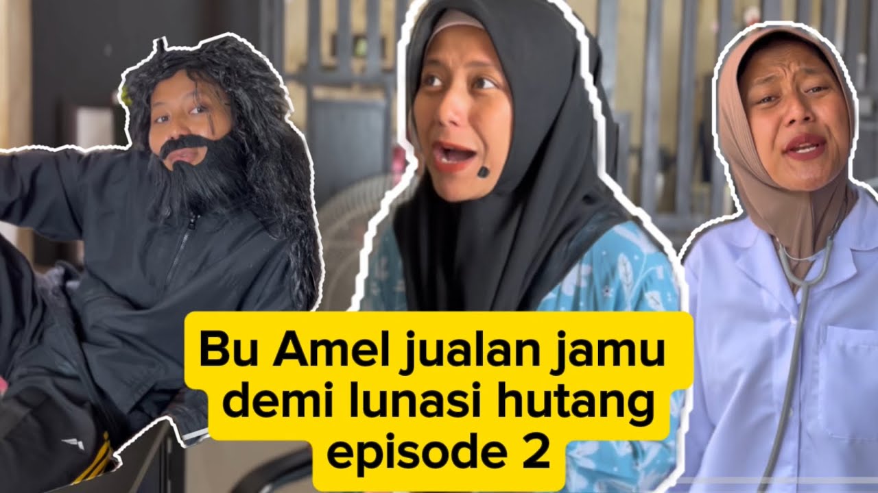 Bu Amel Jualan Jamu Pakai Penglaris Demi Lunasi Hutang  episode 2