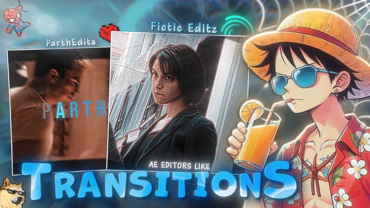 TRANSITION PACK ☠️🔥 Like AE Editors On Alight Motion