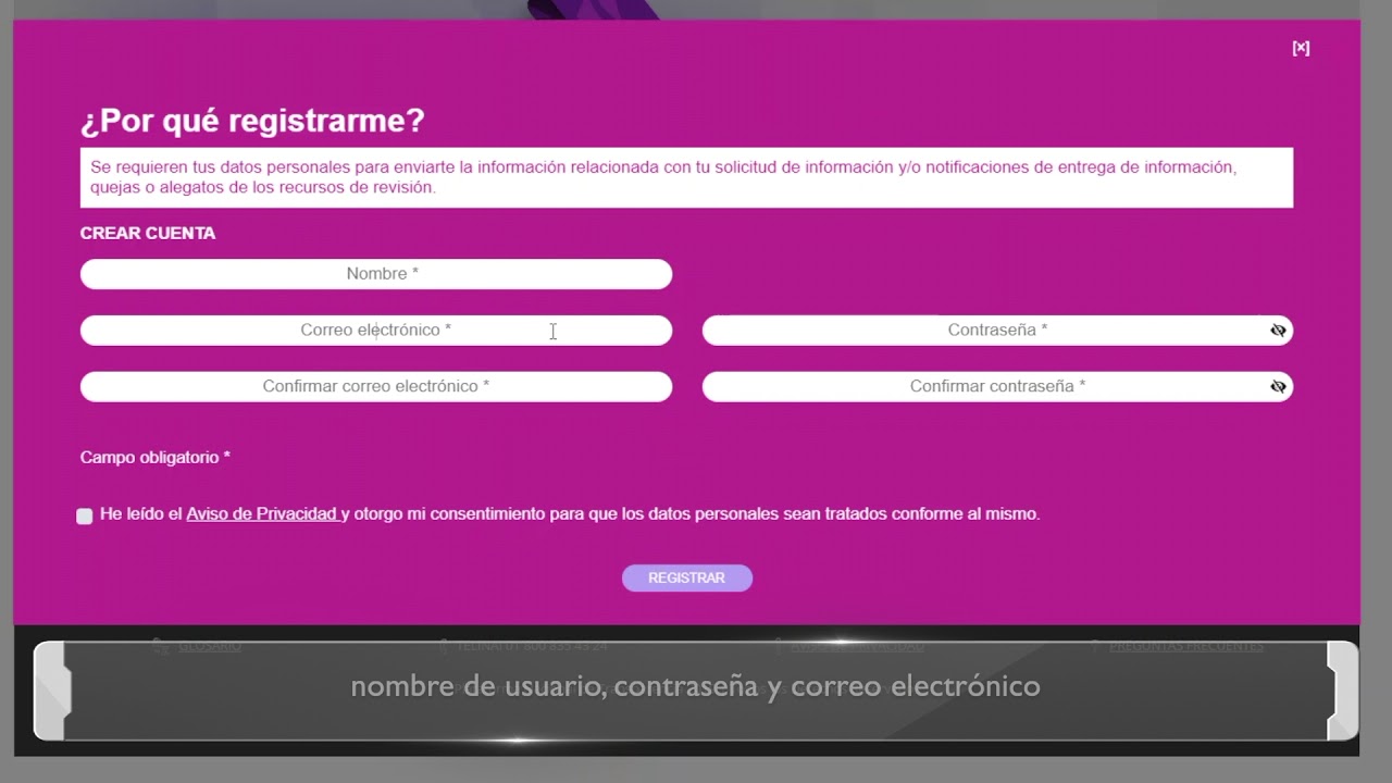 &iquest;C&oacute;mo me registro?
