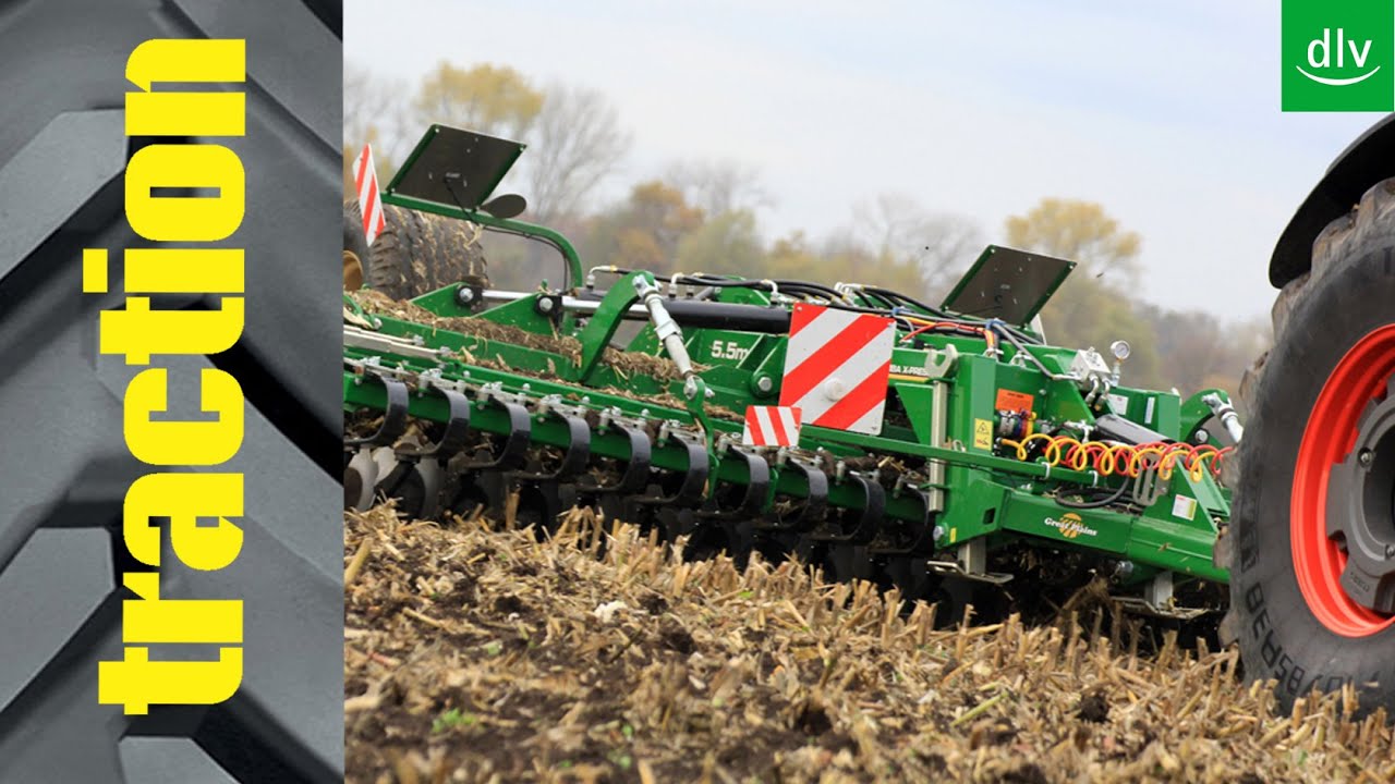 Great Plains X-Press 5.5m in der traction-Arbeitsprobe