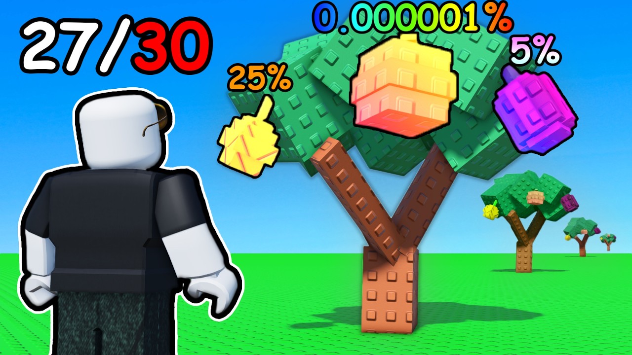 поиск САМЫХ РЕДКИХ фруктов в игре Roblox Fruit Forager...