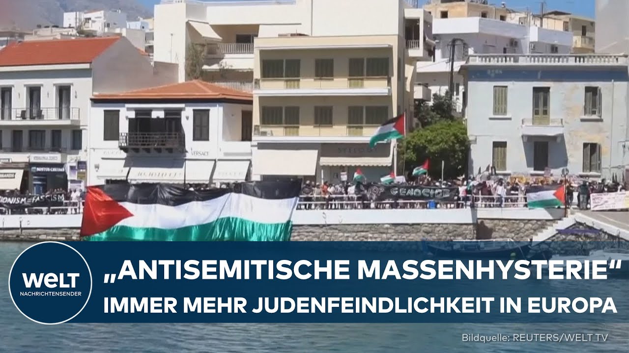 ANTISEMITISMUS: Immer mehr Judenfeindlichkeit in Europa! Ausma&szlig; erreicht beunruhigende Dimensionen
