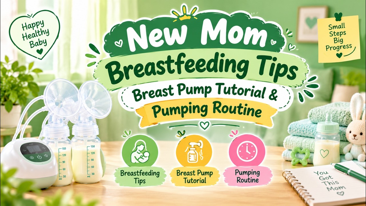 Breastfeeding Milk Tutorial | Manual Breast Pump Guide | Pump with Mama Sofia