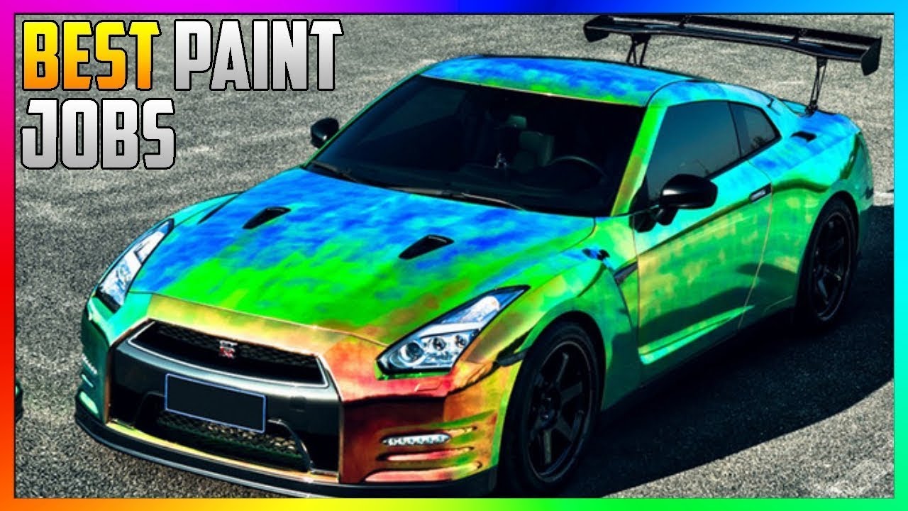 GTA 5 Online - TOP 3 Best RARE Paint Jobs & SEXY Crew Car Color Schemes! (GTA 5 Paint Jobs)