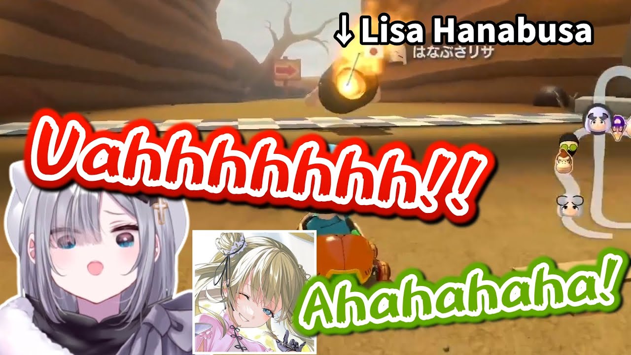 【VSPO/Eng Sub】Lisa Hanabusa and Sumire Kaga with a perfect punchline