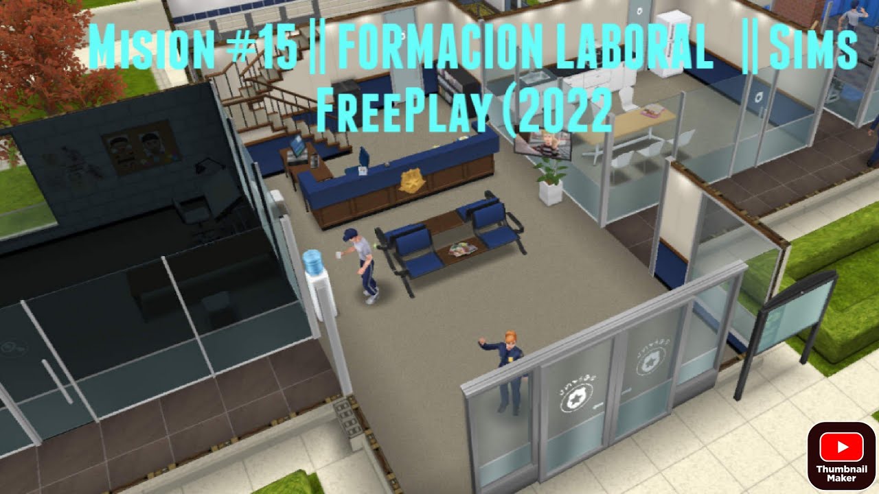 Mision #15 || FORMACION LABORAL   || Sims FreePlay (2022