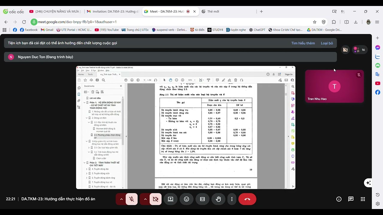 DA TKM 23  Hướng dẫn thực hiện đồ án Phần 2