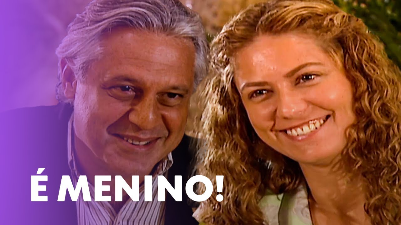 Luana e Bruno descobrem que v&atilde;o ter um menino e comemoram! | O Rei do Gado | Vale a Pena Ver de Novo