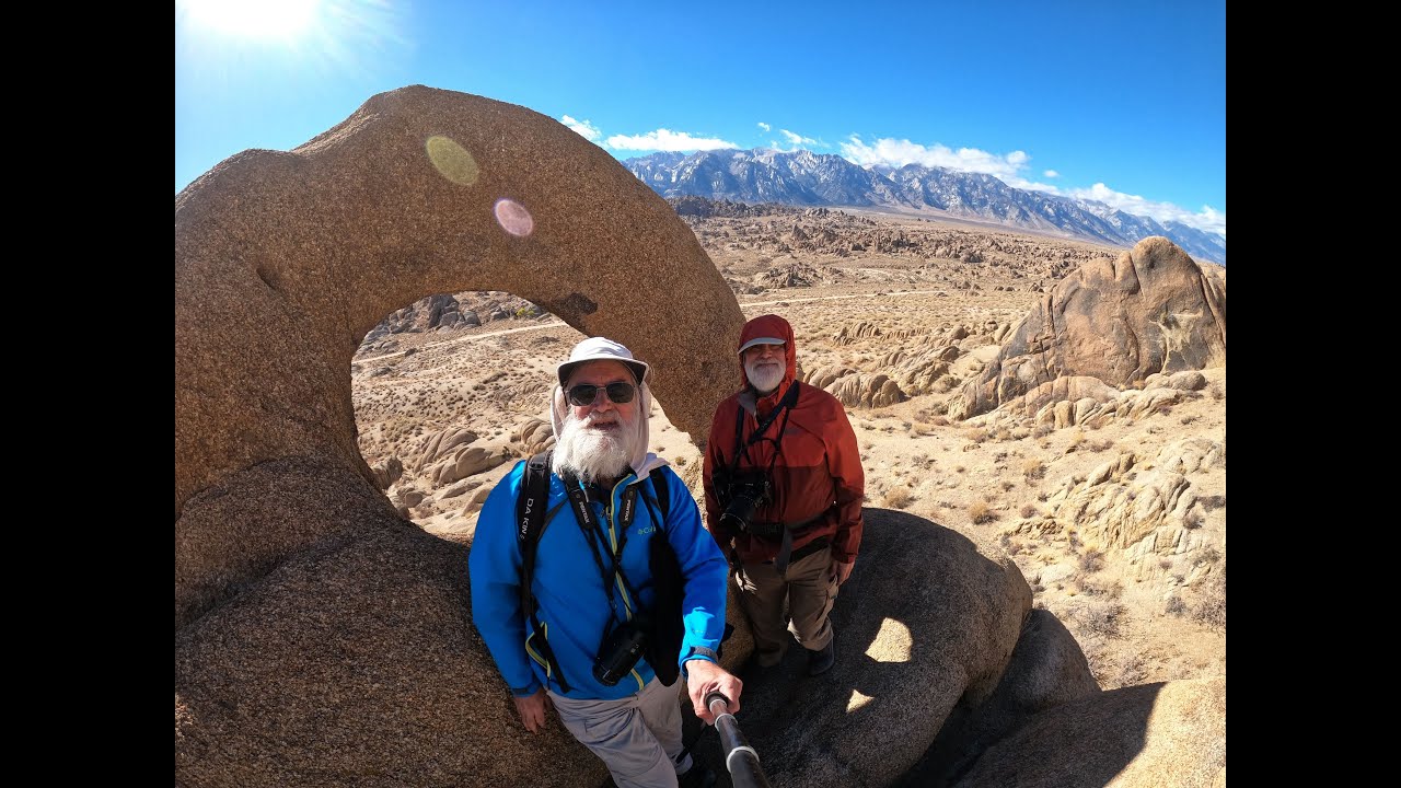 2024 Fall Arch Rally Day 2 Movie Road West, Alabama Hills, Lone Pine, California, November 3, 2024
