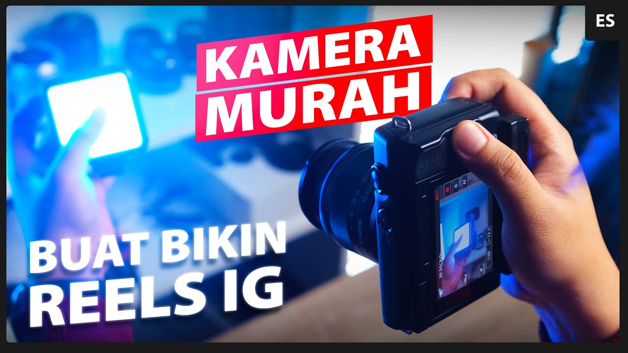 Rekomendasi Kamera Mirrorless Murah Buat Reels Instagram | Canon M200 Indonesia