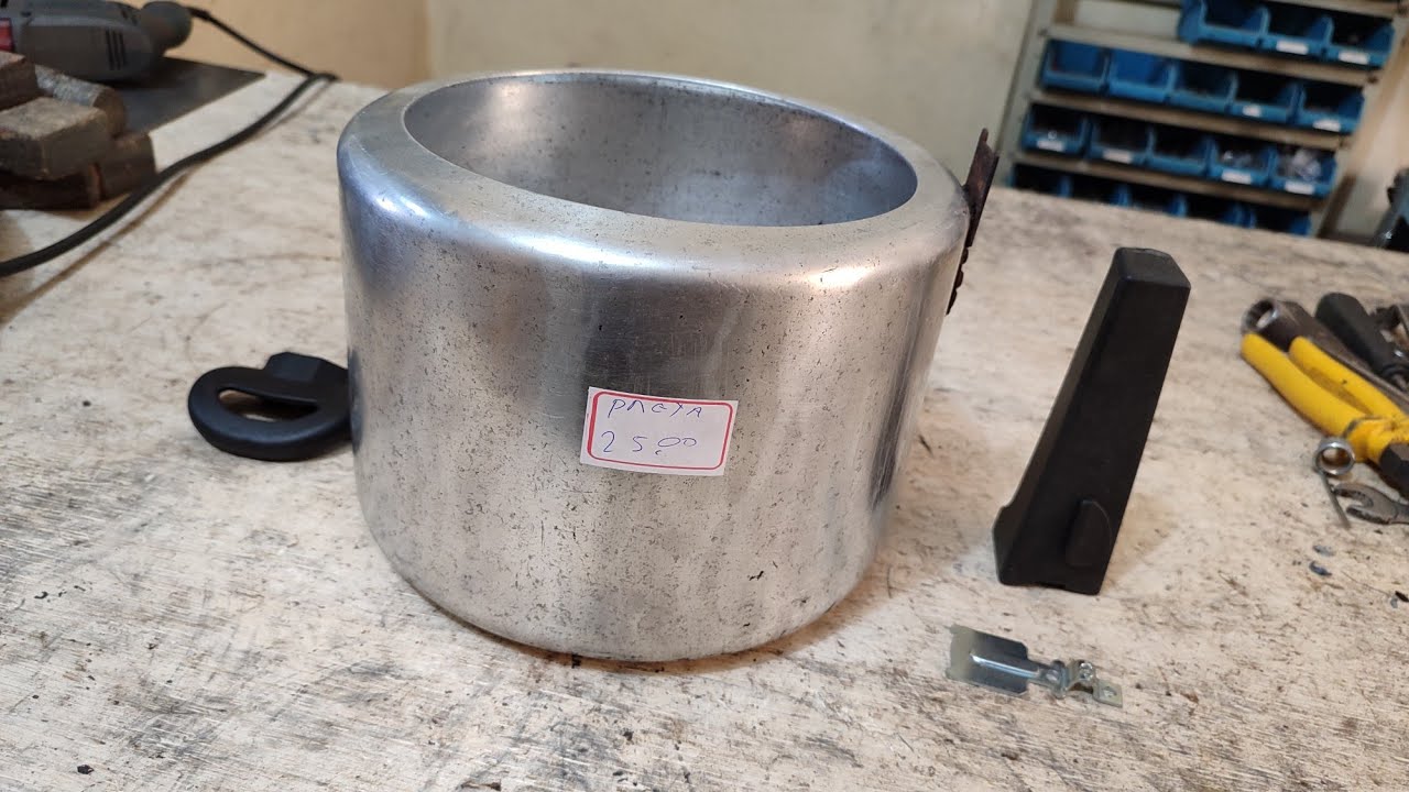 COMO COLOCAR UM CABO E A ALÇA EM UMA PANELA DE PRESSÃO ?