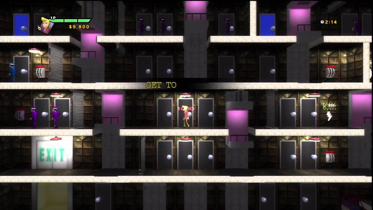 Elevator Action Deluxe Stage 8-1 through 8-5 All Gold Medals