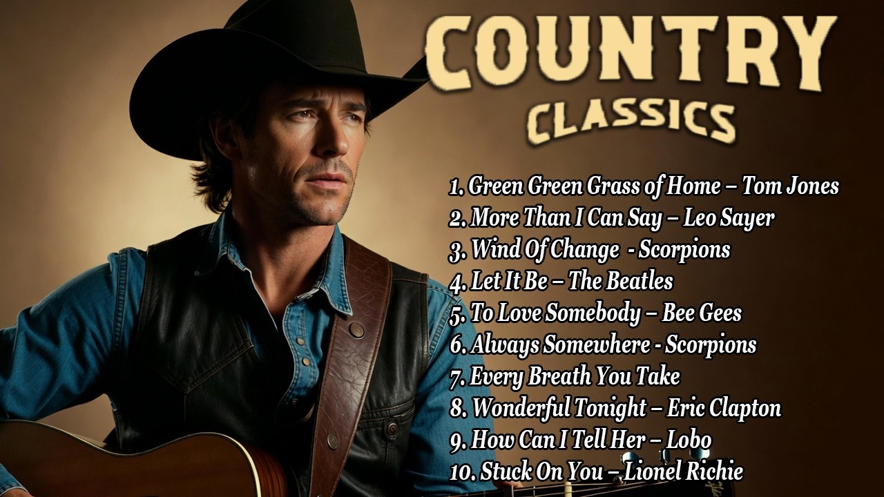 Best Of Golden Classic Country – Romantic Love Songs & Country Covers