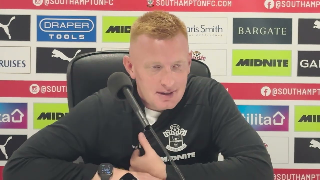 Will Still full Southampton press conference after beating Wrexham