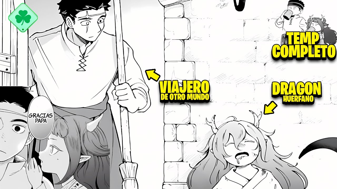 #TEMP1 La PEQUEÑA DRAGÓN sin HOGAR… y el COCINERO que la HIZO su FAMILIA