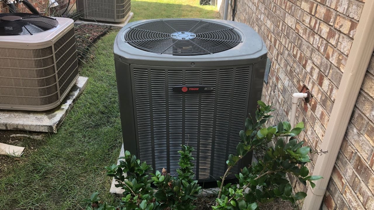 Неисправность кондиционера Trane XR14: короткий рабочий цикл, сильный шум при выключении и теплов...
