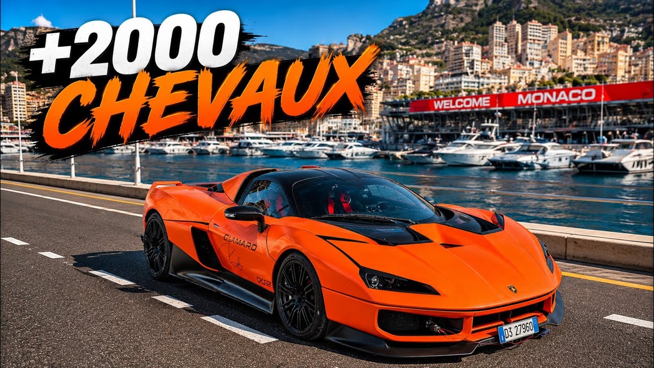 UNE HYPERCAR INCONNUE DE + 2000 CHEVAUX ! Carspotting Monaco Top Marques 🔥