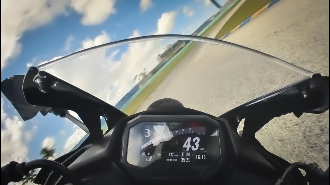 Florida Track Days – Novice Group – Kawasaki Ninja ZX-4RR (stock)