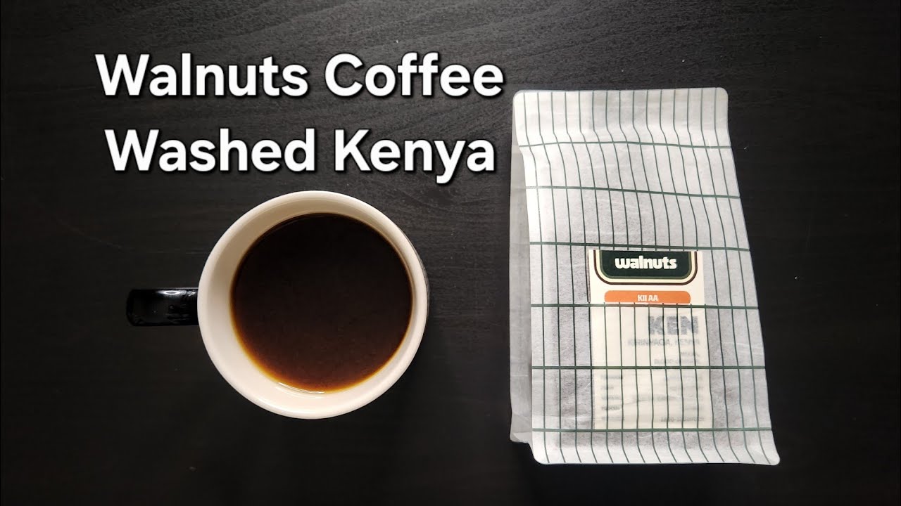 Обзор кофе Walnuts Coffee (Токио, Япония) - Мытый кофе Kenya Kii AA