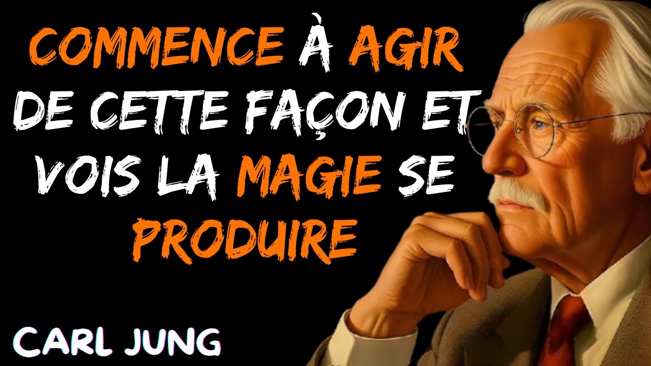 Agis comme si tout te réussissait toujours  | CARL JUNG