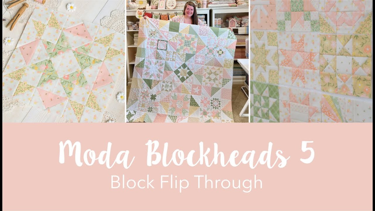 Moda Blockheads 5 - Block Flip through