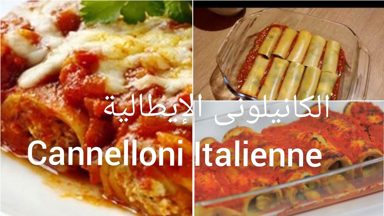 cannelloni كانلونى بالدجاج مثل المطاعم