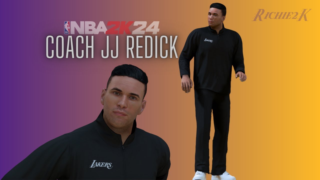 How to get Coach JJ Redick Face Creation in NBA 2K24