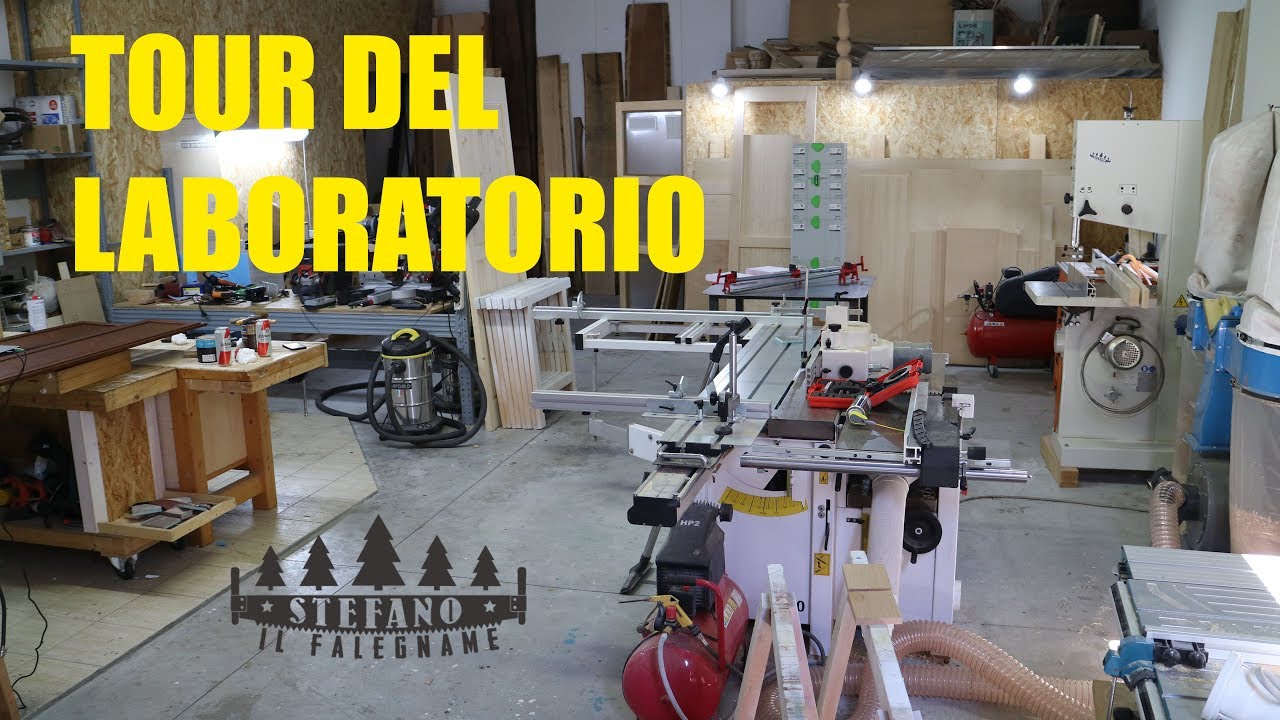 TOUR DEL LABORATORIO, la falegnameria di Stefano