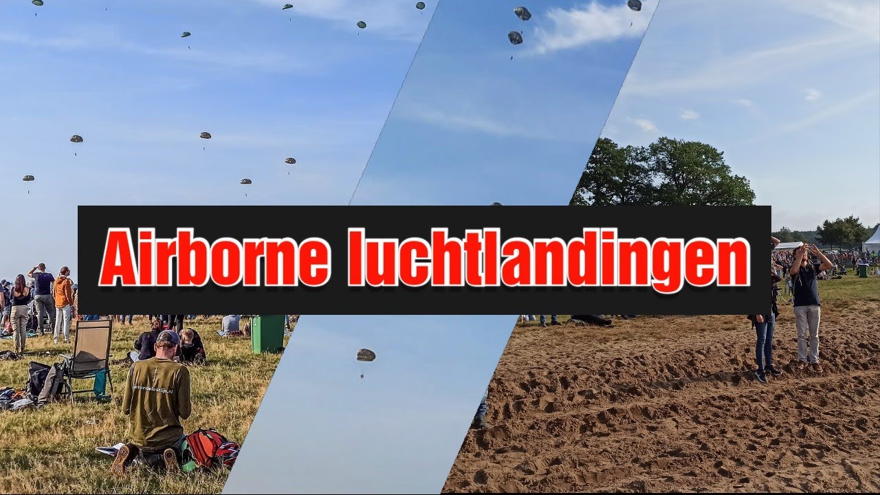 Airborne luchtlandingen |  Market Garden | Ginkelse heide | 2021