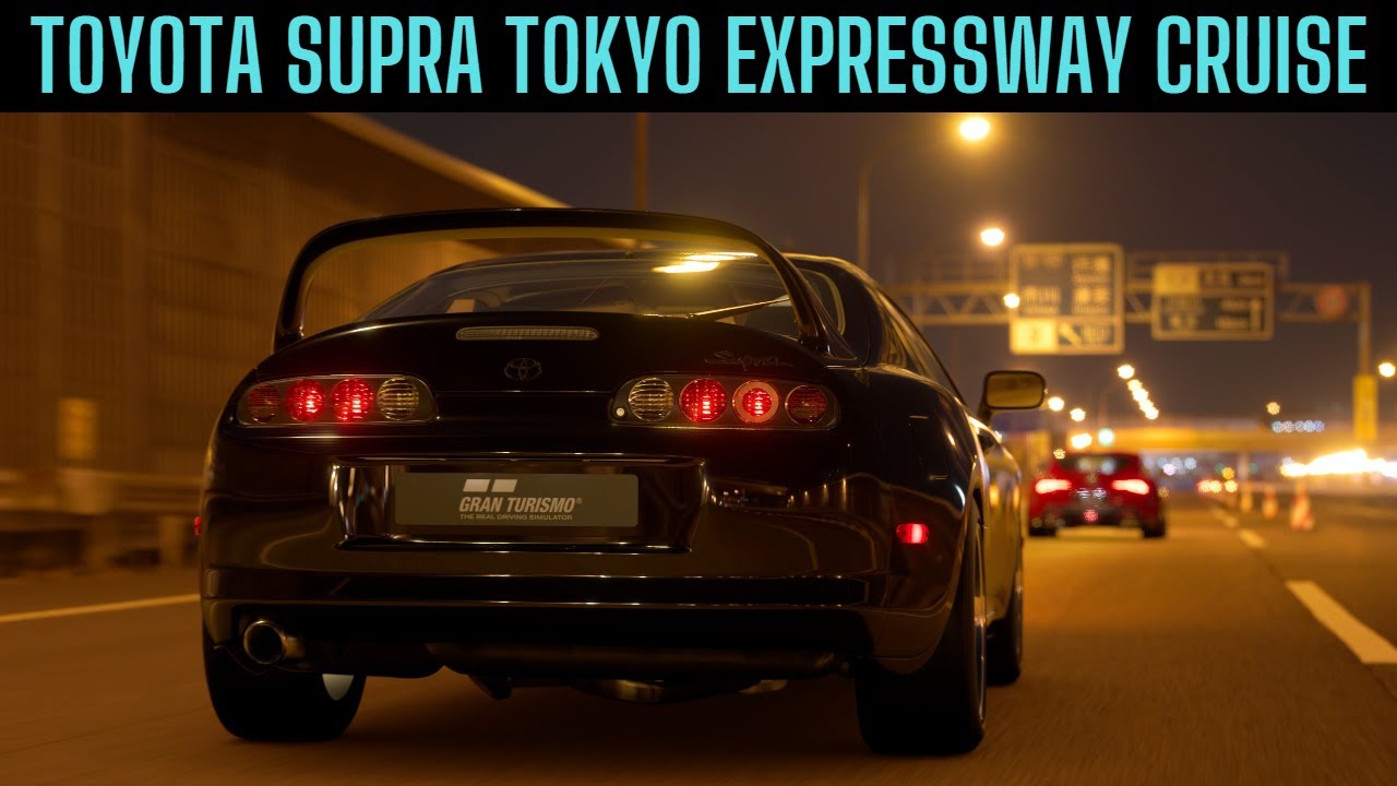 Toyota Supra RZ '97 Night Drive (ASMR, POV) | Gran Turismo 7