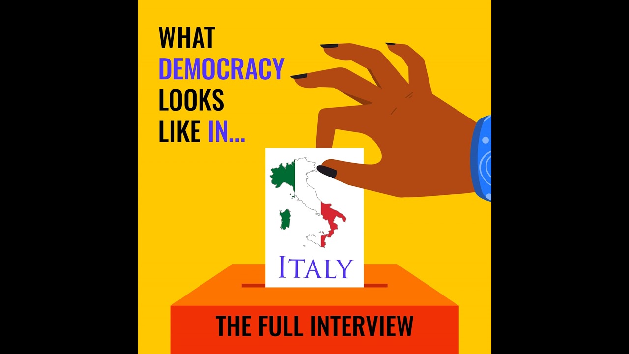 Democracy In Italy - Full Interview from June 2024 Revisited
