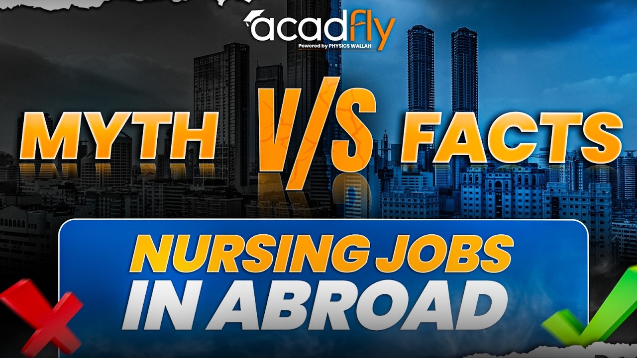 Nursing Jobs Abroad Myth vs Facts | Salary, Jobs & Reality 2026