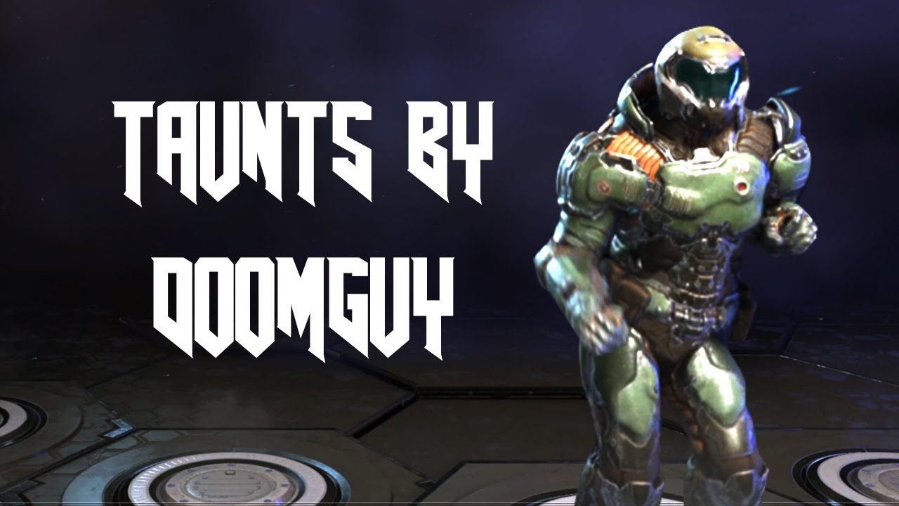 DOOM Taunts Performed by DoomGuy