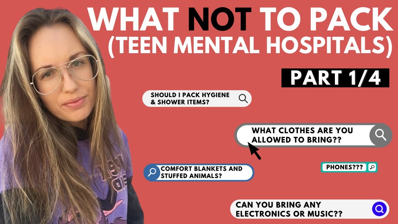 Teen Mental Hospitals: What NOT to Pack (Part 1/4) 🏥 💚 #shorts