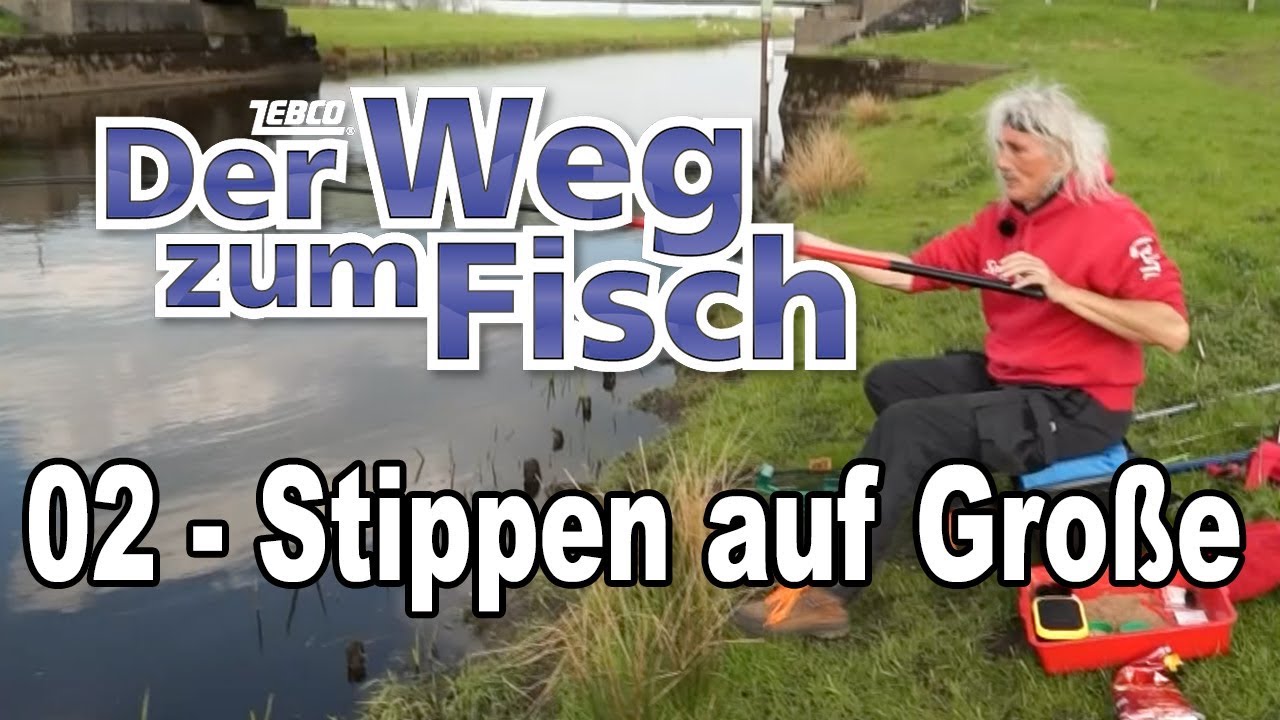 Der Weg zum Fisch - Teil 02 - Stippangeln - Angeln lernen mit Jörg Ovens