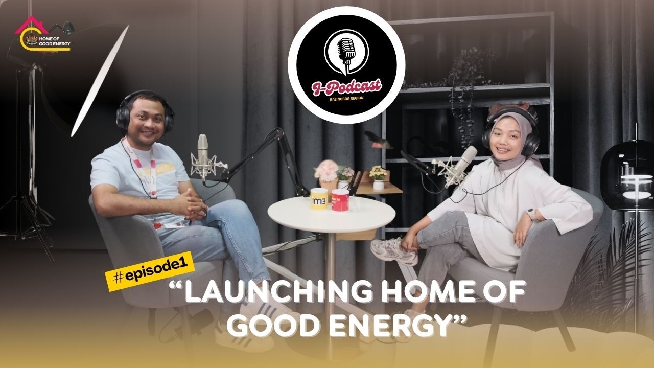 I-PODCAST#1 - LAUNCHING HOME OF GOOD ENERGY W/ PANDU HEAD OF MARCOMM IOH BALNUS