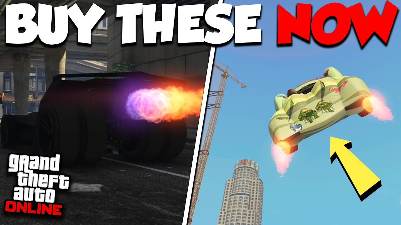 TOP 9 MOST FUN VEHICLES IN GTA ONLINE