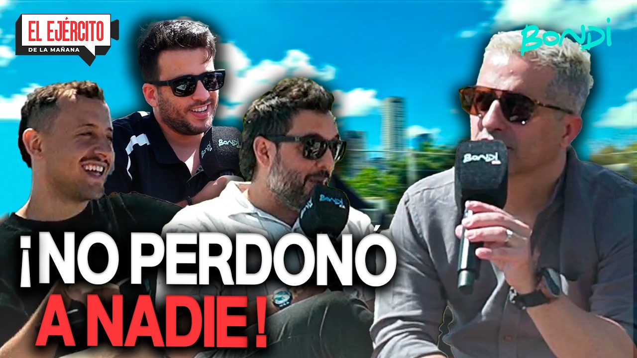 ÁNGEL NO LO DUDÓ Y SALIÓ CON LOS TAPONES DE PUNTA #bondi #lam #angeldebrito