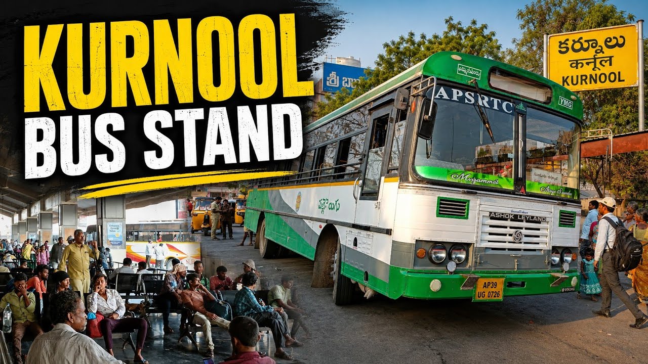 Kurnool Bus Stand 🚌 | Kurnool New Bus Station | Rayalaseema Ep 12 | Sampath Nagar | Kurnool | APSRTC