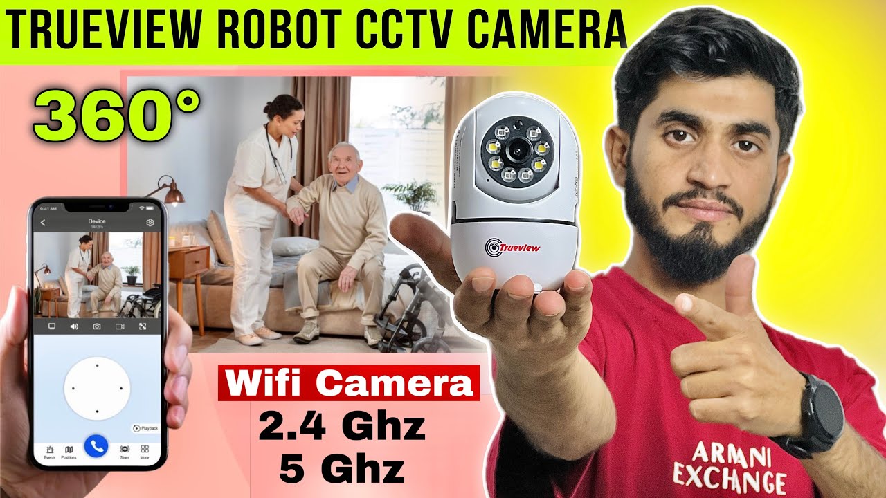 TRUEVIEW Robot Camera || Smart CCTV Wifi Home Security Camera || Best Budget CCTV Camera True View