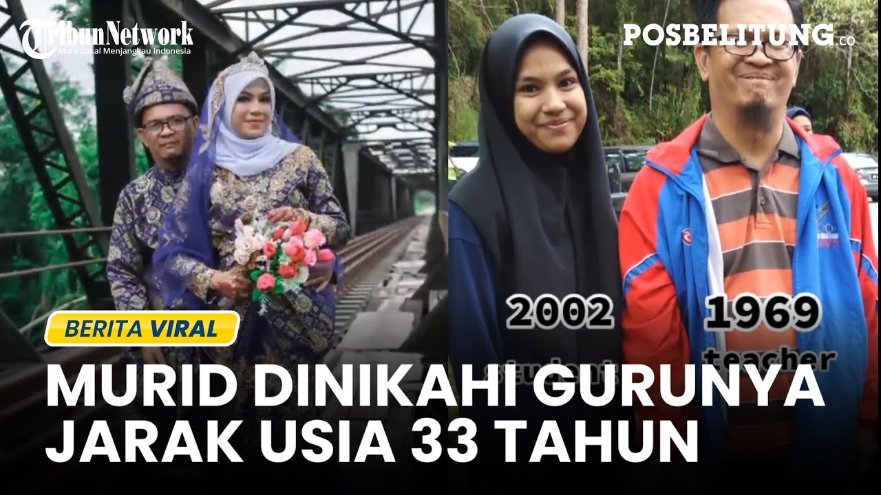 Murid Dinikahi Gurunya Sendiri dengan Jarak Usia 33 Tahun: Sempat Tak Direstui Hingga Diejek