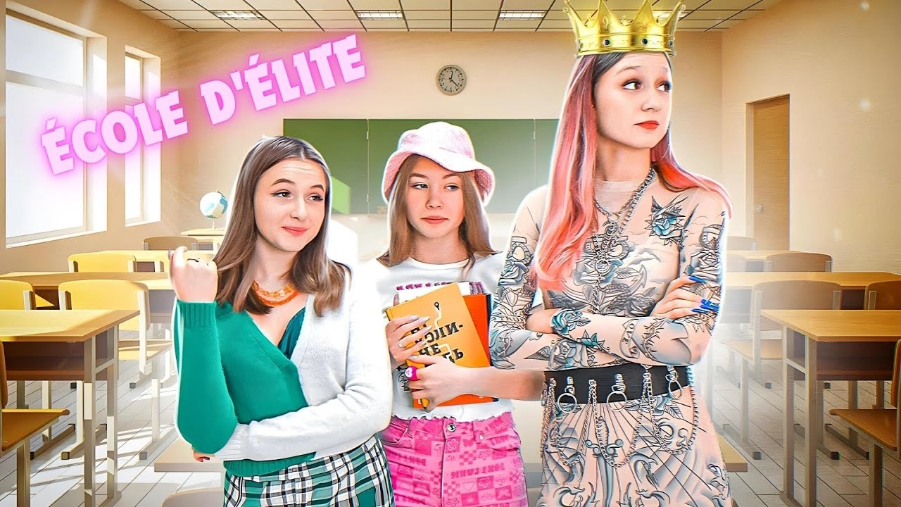 ÉCOLE D'ÉLITE pour adolescents 👑 Populaire VS les Nerds | Websérie en français