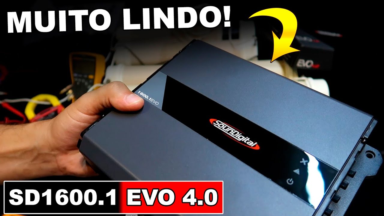 Módulo Amplificador Soundigital SD1600.1 Evo 4.0 - Review e Teste de Potência