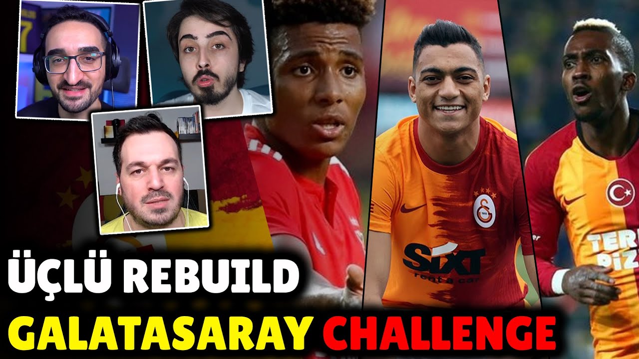 GALATASARAY ÜÇLÜ REBUILD CHALLENGE // FIFA 21 KARİYER MODU // Mohamed , Onyekuru , Gedson Fernandes