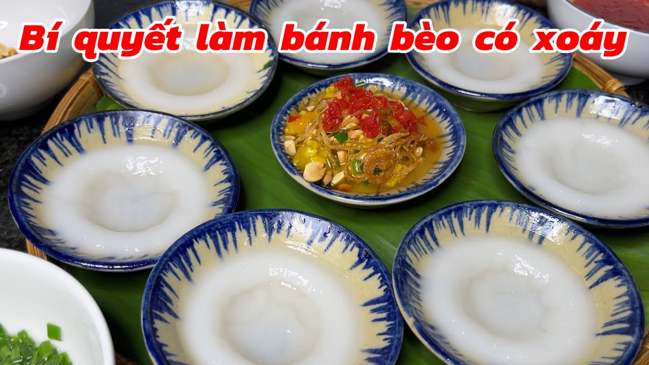 Bánh bèo làm cách này ăn liền 20 chén không ngán