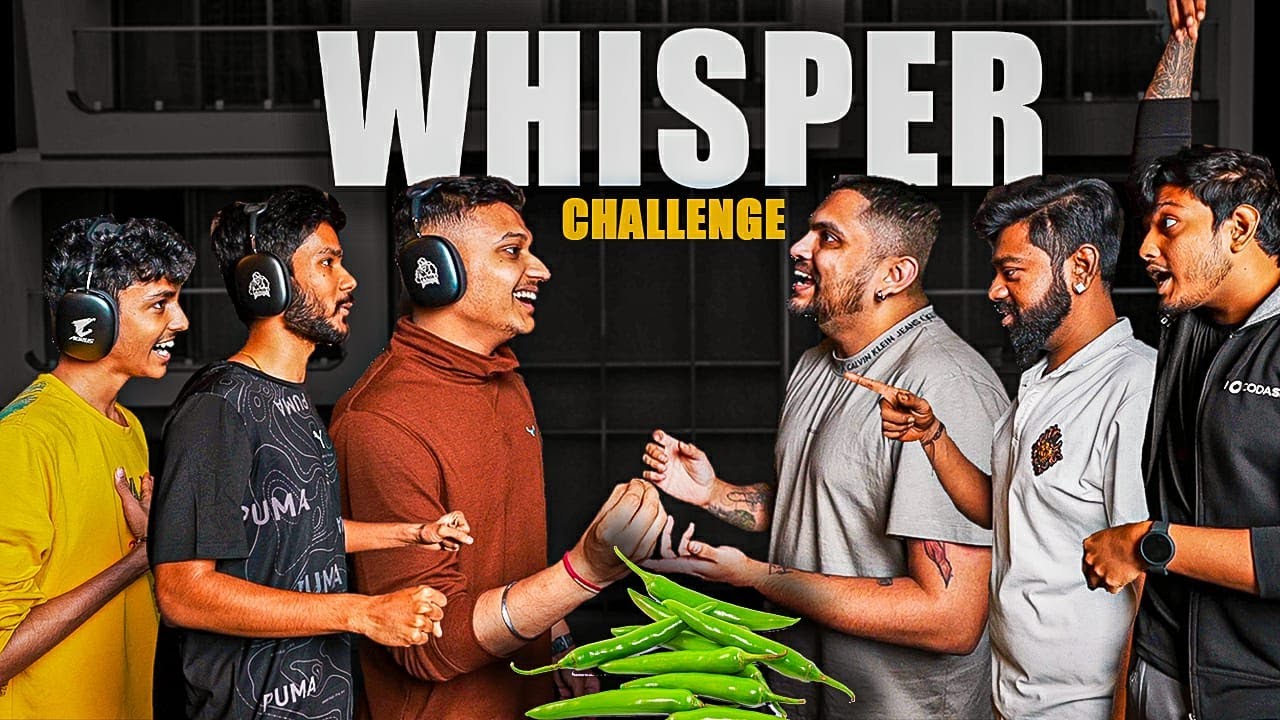 WHISPER CHALLENGE WITH A TWIST IN S8UL GAMING HOUSE 2.0