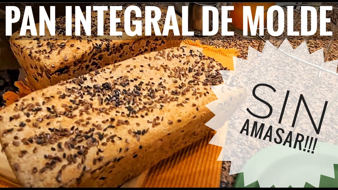 👉CUANDO tengo FIACA ASÍ HAGO el PAN INTEGRAL🍞😴