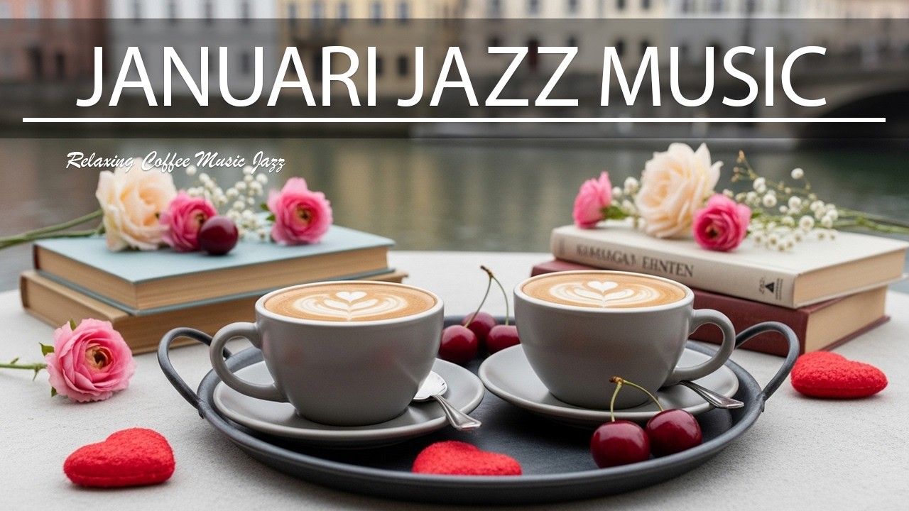 Positive January Jazz ☕ Smooth Holiday Jazz & Bossa Nova Piano for Relaxing, Stress Relief.